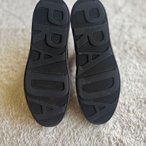 Prada Platform Leather Boots - Picture 6 of 8